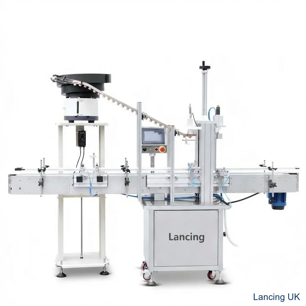 LU‑XG16D1 Cork Pressing Machine with Cap Feeder