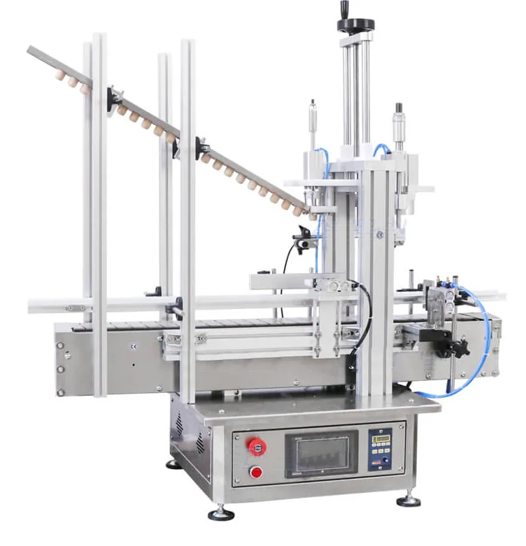 Automatic T‑cork insertion cells