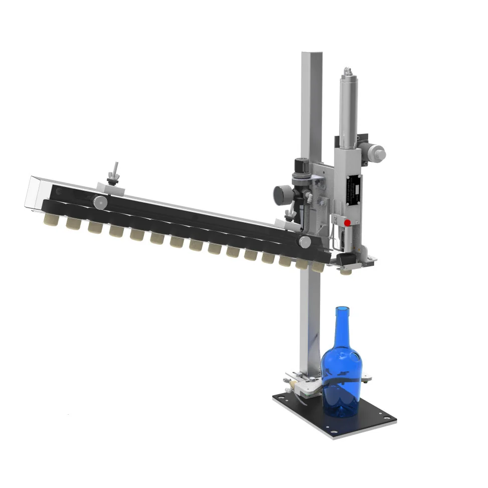 Semi-automatic T‑cork stations