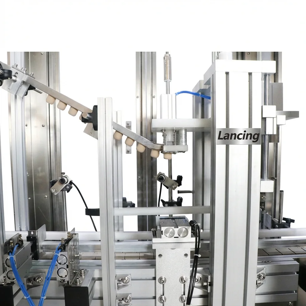 LU‑XG16D Automatic Cork Pressing Capping Machine gallery image