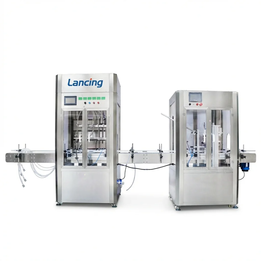 LU‑XG16D Automatic Cork Pressing Capping Machine